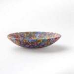 Millefiori bowl in multicolor Millefiori Murano glass ø 13 cm - Image 2